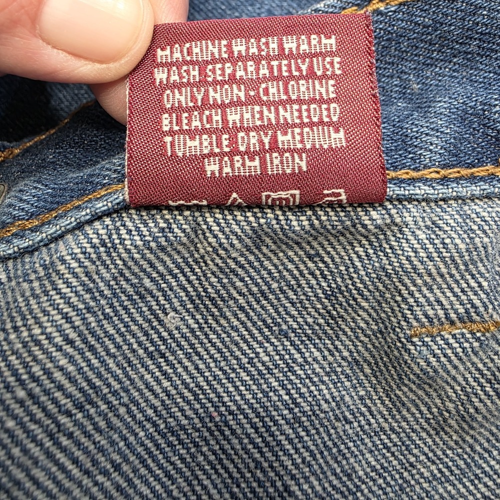 New Blue Ridge By Wrangler‎ Jeans Mens 48X32 Straight Leg Regular Fit Work - Picture 7 of 12